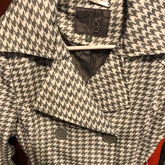 Houndstooth pea coat - Picture 3 of 3